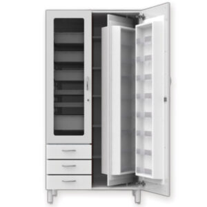 ARMOIRE À PHARMACIE COMBO bilaminée blanche