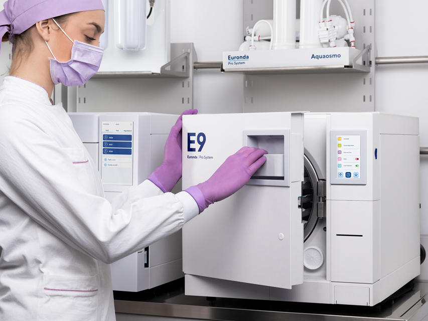 AUTOCLAVE EURONDA E9 B 24 litres - écran touch 4