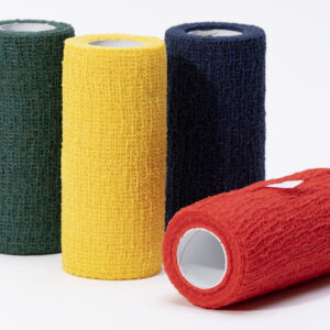 BANDE COHÉSIVE COLORÉE 4 m x 10 cm - couleurs mixtes