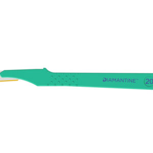 SCALPELS DISPOSABLE DIAMANTINE WITH STAINLESS STEEL BLADE N. 20 - sterile