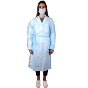 DISPOSABLE BLOUSES 25 g/m2 120x150 cm - size L - non-sterile