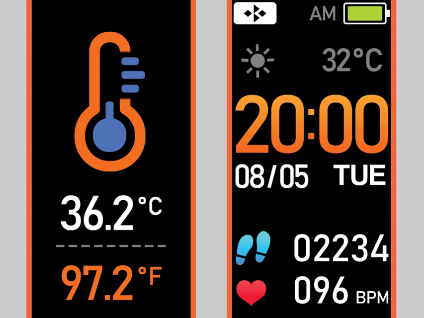 BRACELET SUIVEUR D'ACTIVITÉ FITBAND PLUS
