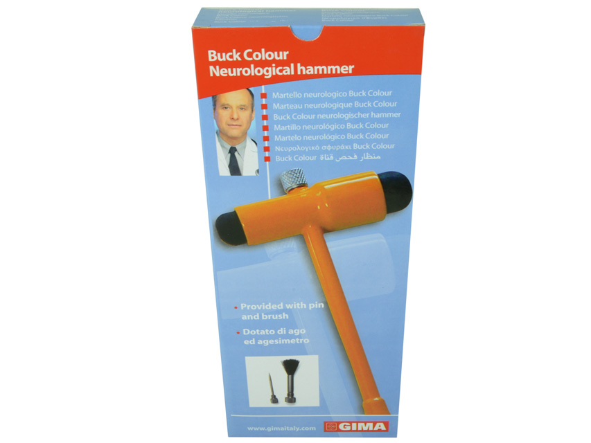 BUCK COLORÉ - neurological hammer - yellow