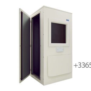 CABIN AUDIOMETRY PRO 28 INTERMEDIATE 96x96x197 cm with ventilation