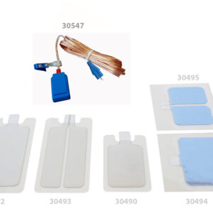 CÂBLE POUR PLAQUES (30490-30495) - Type Valleylab - 5 m