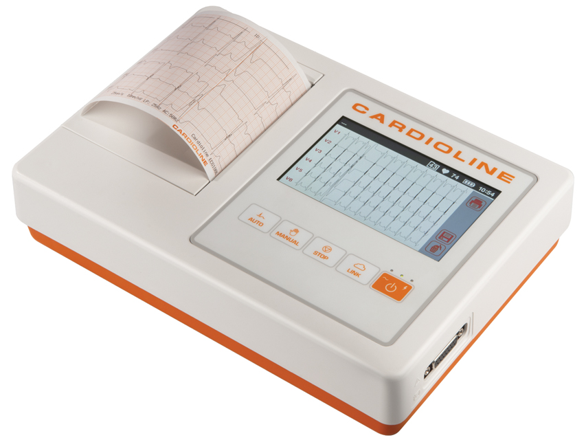 CARDIOLINE ECG100L FULL (Glasgow +EasyApp) - écran tactile couleur 5"