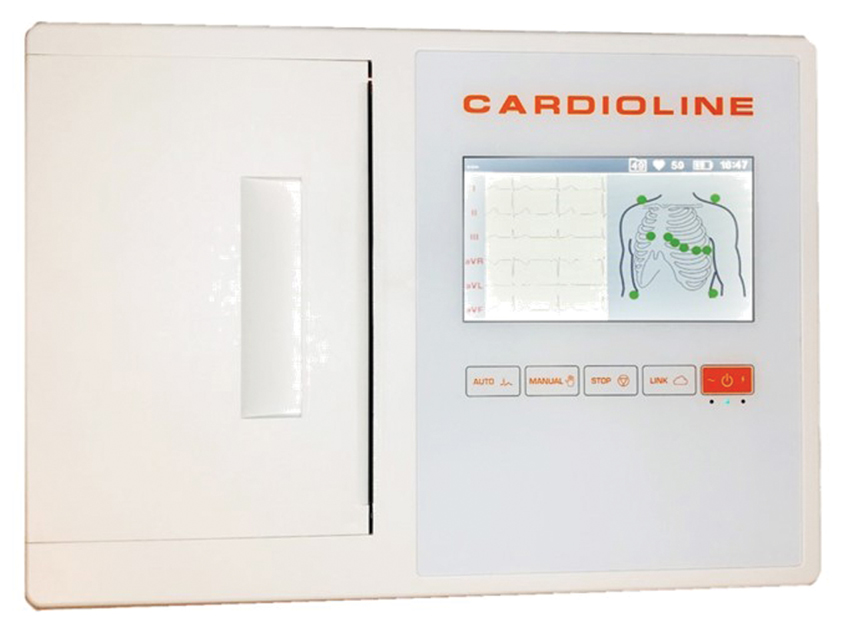 CARDIOLINE ECG200L FULL (Glasgow +EasyApp) - écran tactile couleur 7"