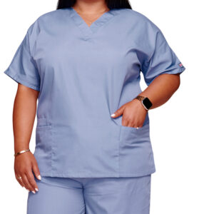 CASAQUE À COL EN V CHEROKEE ORIGINALS - femme XS - bleu ciel