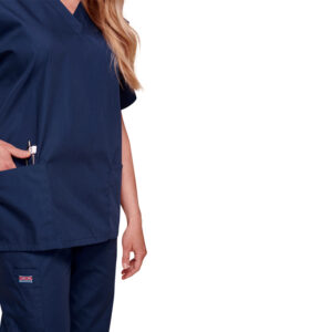 CASAQUE À COL EN V CHEROKEE ORIGINALS - femme XXS - bleu marine