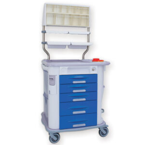 CHARIOT DE PANSEMENT AURION - bleu