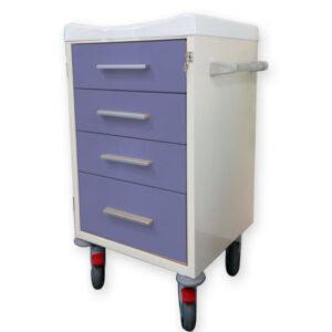 CHARIOT DE SERVICE - bleu avio