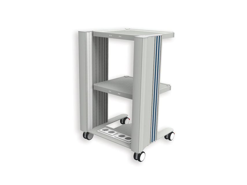 CART EASY POWER - 2 shelves 40x36 cm + base