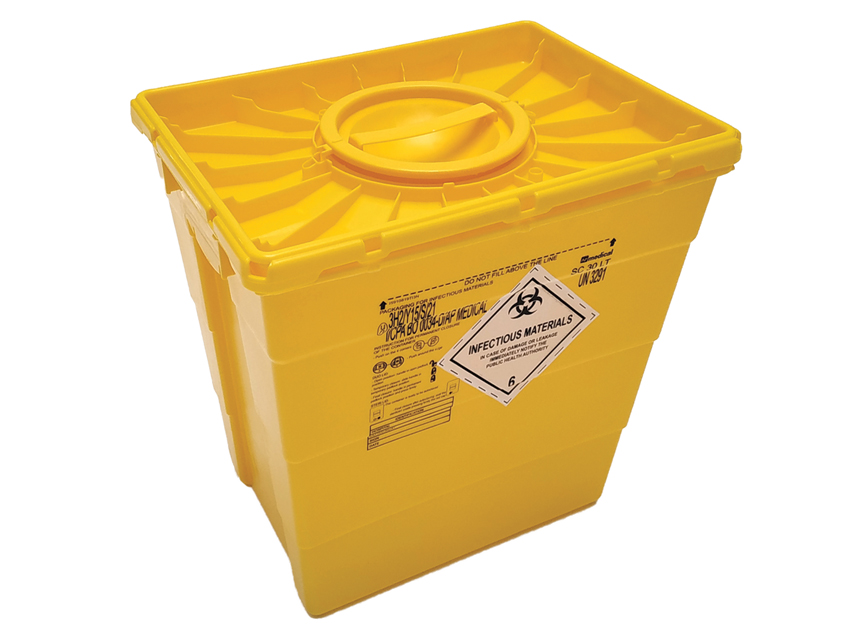SPECIAL WASTE COLLECTOR 30 L - double lid