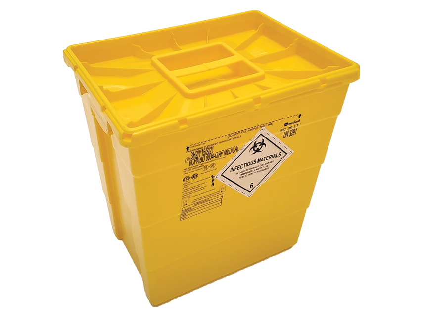 SPECIAL WASTE COLLECTOR 30 L - single lid