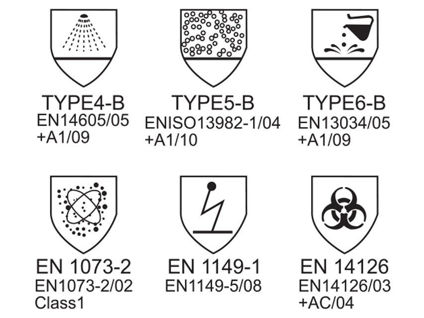 COMBINAISON DE PROTECTION À COUTURES THERMOCOLLÉES - Type 4B-5B-6B - L - jetable