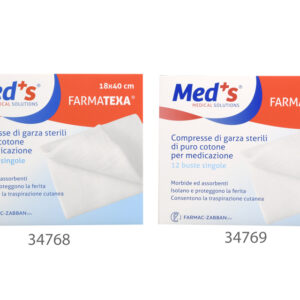 COMPRESSE GAZE COTON 36x40 cm - boîte de 12