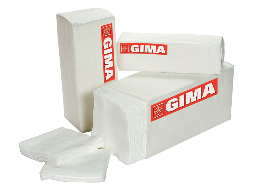 GAUZE PADS COTTON - 10x10 cm - 16 layers - 10 packs of 100