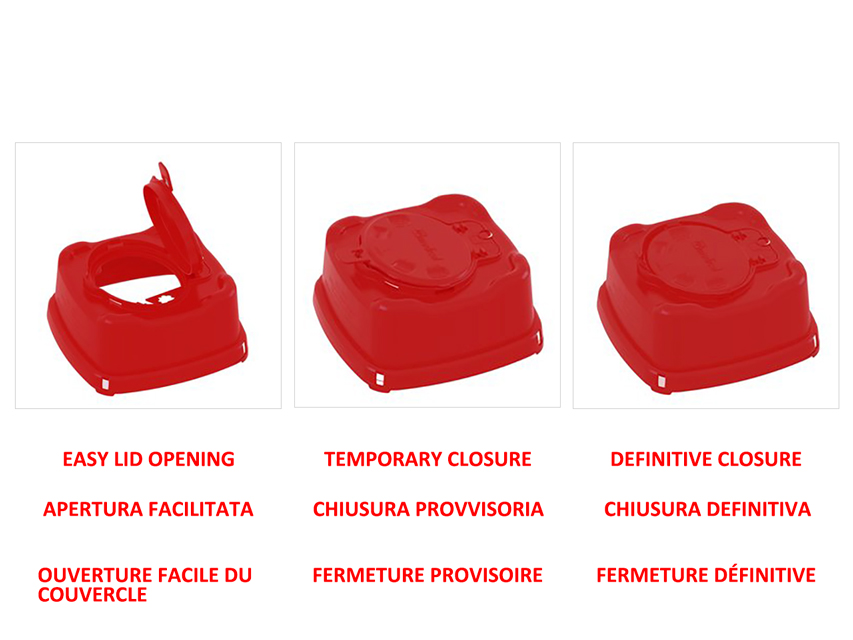 CONTENEUR À AIGUILLES SÉRIE CS PLUS - 22 l