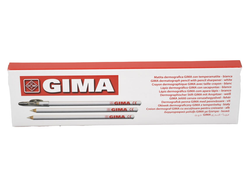 GIMA SKIN CRAYONS - white