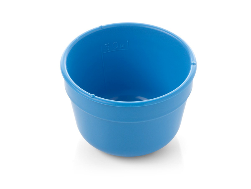 CUPULE/CUVETTE 60 mm - plastique - gradué 50 ml