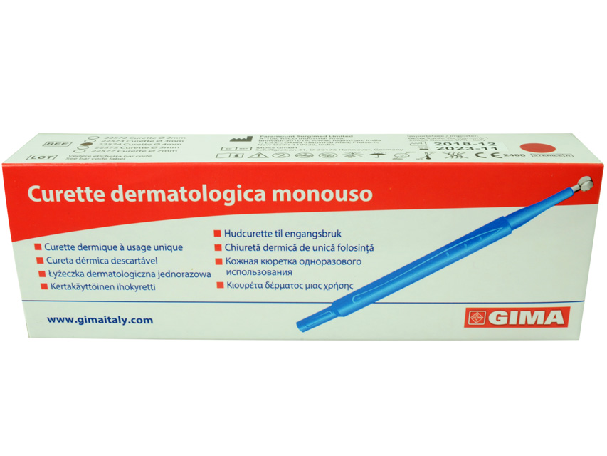 CURETTE DERMATOLOGIQUE GIMA diam. 3 mm