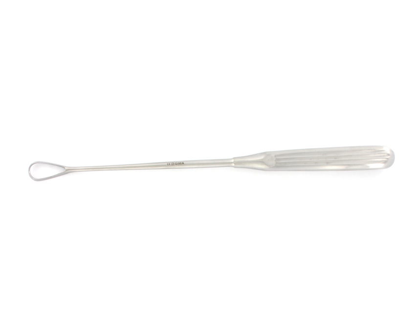CURETTE UTÉRINE SIMS - POINTUE - 8 mm - 26 cm