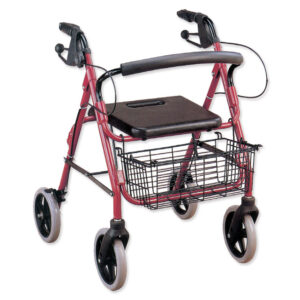 WALKER WITH WHEELS COMFORT WITH SEAT