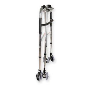 WALKER WITH 4 WHEELS (2 with brakes)