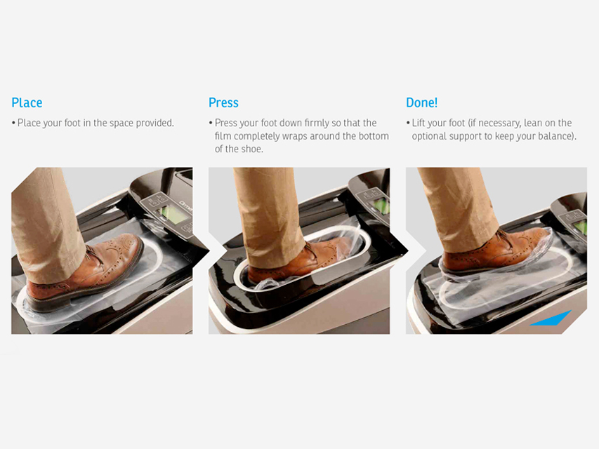 DISPOSITIF D'ISOLEMENT DES CHAUSSURES ORMA