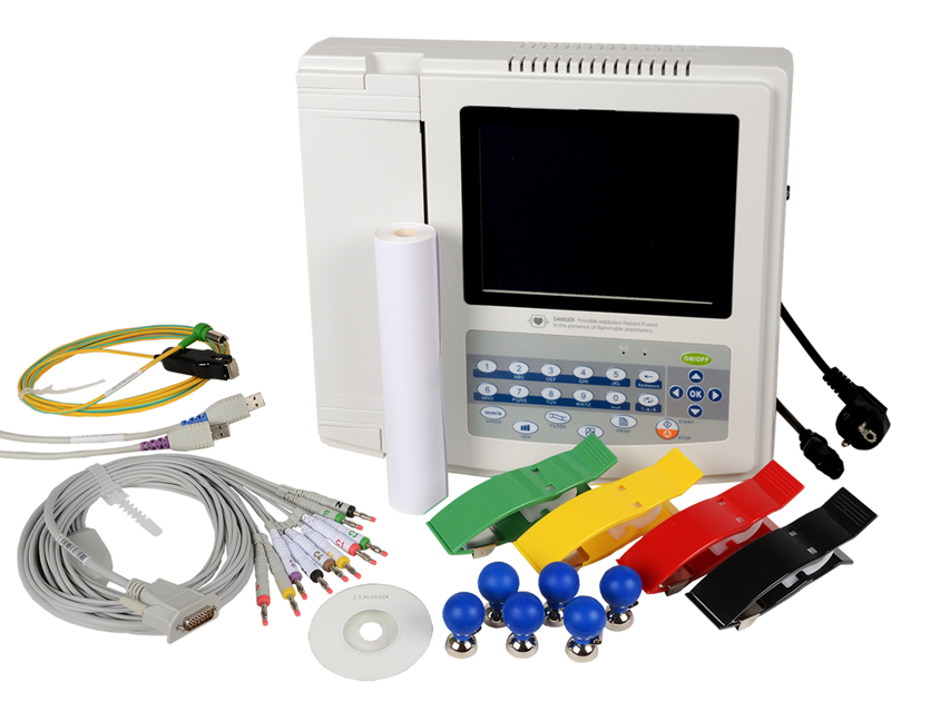 ECG 1200G - 12 pistes avec moniteur