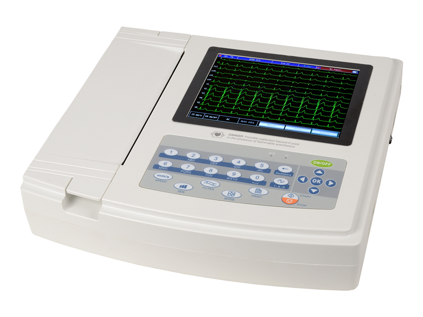 ECG 1200G - 12 pistes avec moniteur