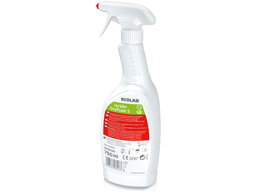 ECOLAB INCIDIN OXYFOAM S - spray 750 ml