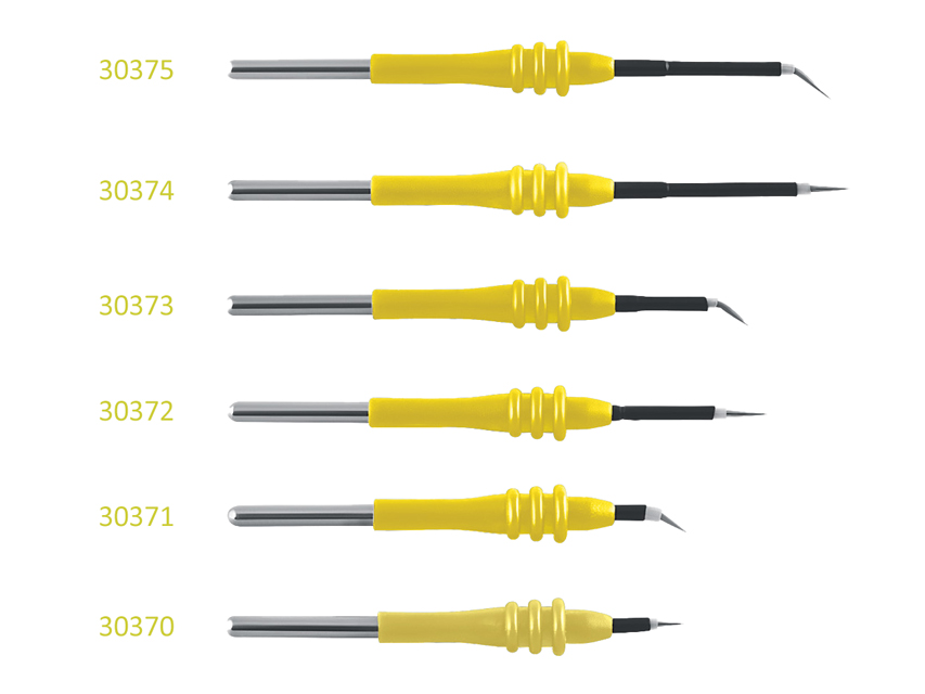 ELECTRODE NEEDLE TUNGSTEN, 5 cm - right - disposable