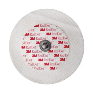 ÉLECTRODES EN TNT 3M RED DOT 2238 tissu doux - diam. 6 cm - 20 sachets de 50