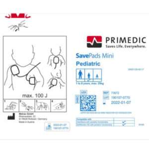 max 25 kg - GB/IT/FR/ES pour HeartSave depuis S.N.739XXXXXXX