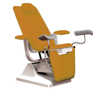 CHAIR GYNECOLOGIC GYNEX with support for roll - apricot métalisé
