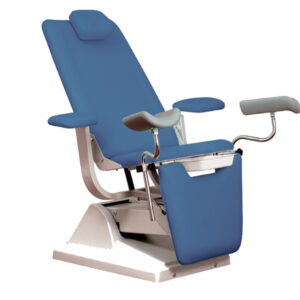 CHAIR GYNECOLOGIC GYNEX with support for roll-blue