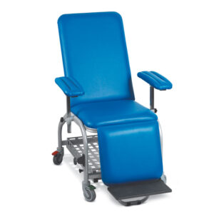 FAUTEUIL ROULANT DE PRÉLÈVEMENT - bleu
