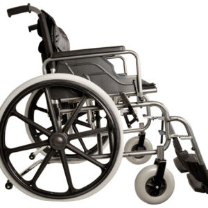 FAUTEUIL ROULANT EXTRA-LARGE - acier