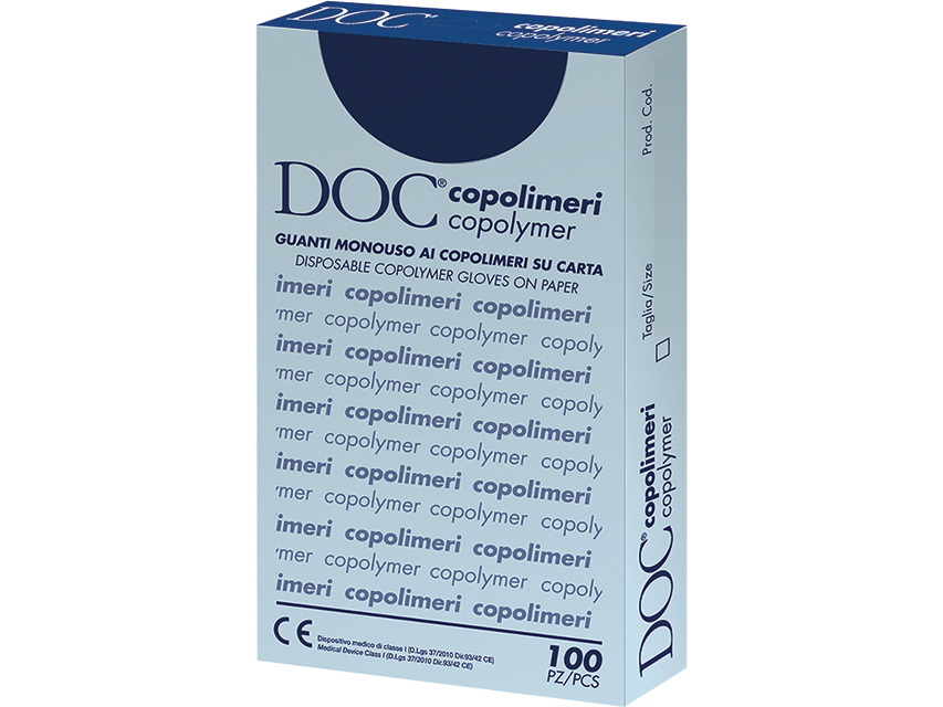 GANTS COPOLYMÈRE - sur papier - grands - non stériles