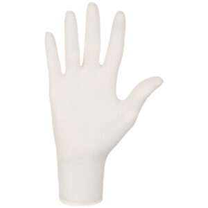 DERMAGEL LATEX GLOVES - POWDERLESS - small