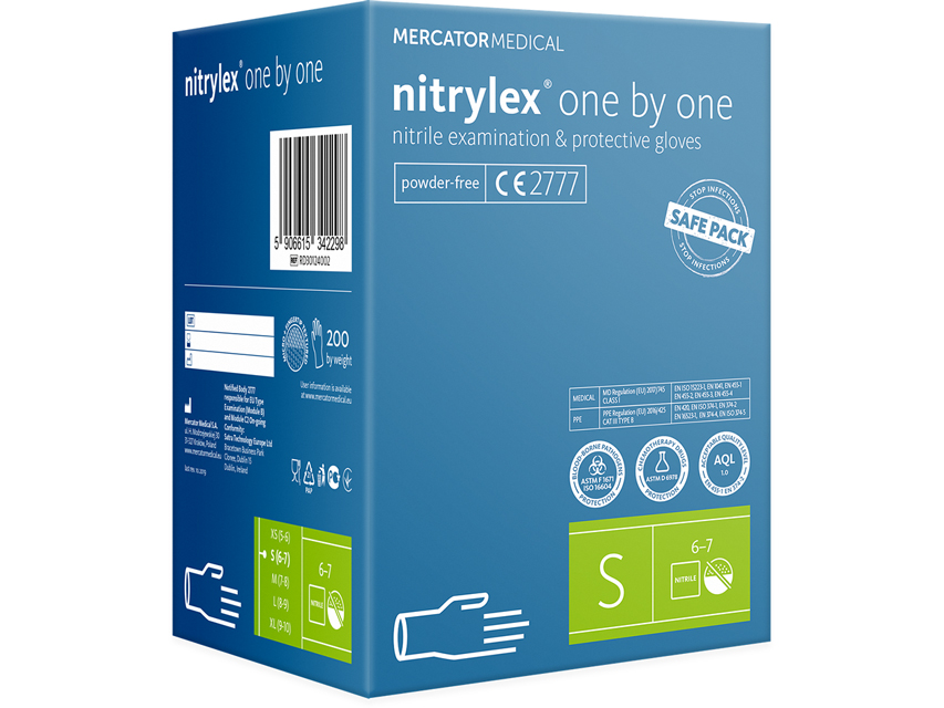 NITRILE GLOVES NITRYLEX CLASSIC ONE BY ONE - small
