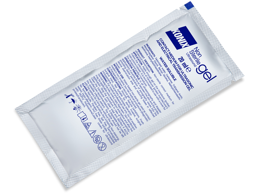 GEL FOR ULTRASOUND - bag of 20 ml - transparent