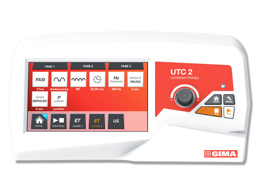 GIMA UTC 2 UNITÉ ULTRASONS ET ÉLECTROTHÉRAPIE