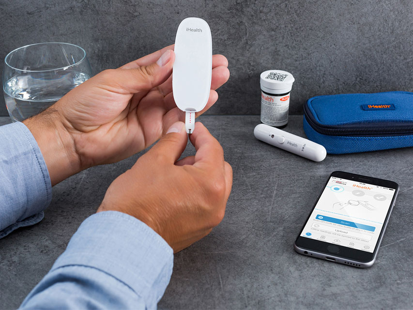 GLUCOMÈTRE KIT SANS FIL iHEALTH BG5