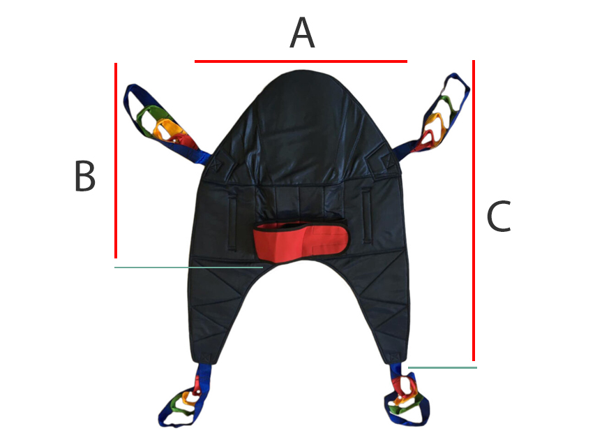 HARNESS WITH SUPPORT FOR HEAD - great