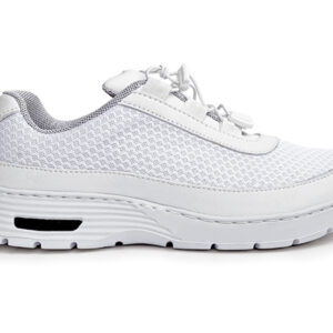 HF100 SNEAKERS PROFESSIONNELLES - 37 - lacets - blanches