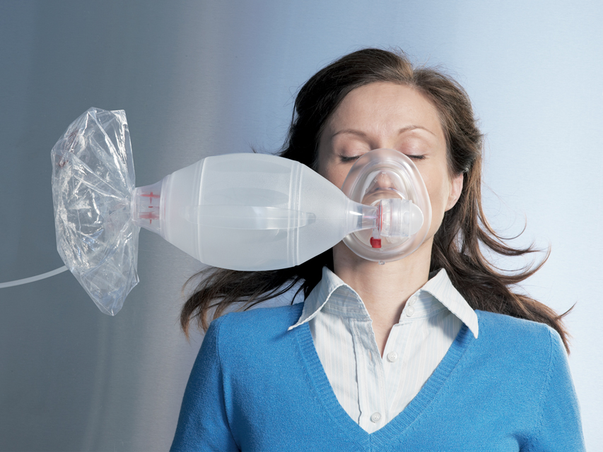 Bag and mask AMBU SPUR II adult