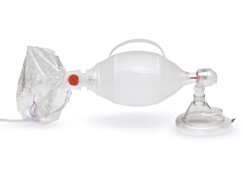 Bag and mask AMBU SPUR II adult with valve connection to the application