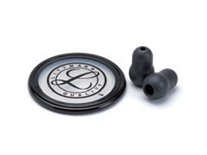 KIT LITTMANN 40022: DIAPHRAGM+ RING+BUTTONS for Master Classic - black- blister pack